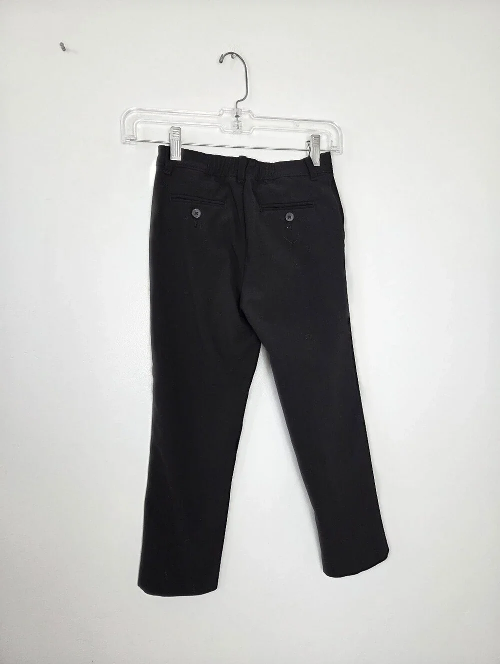 Boys Size 7 Sweater Vest Set Button Up Shirt Slacks Dress Pants Red Christmas
